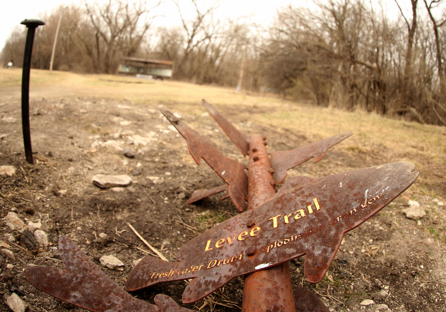 Sylvan trail marker